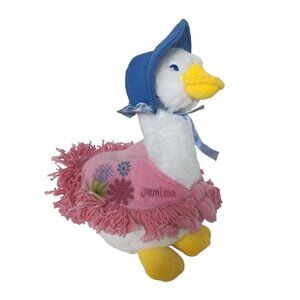 Peter Rabbit Beatrix Potter Jemima Puddleduck Plush Stuffed Animal 2008 7"